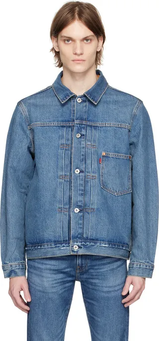 Levi's Indigo Type 1 Trucker Denim Jacket