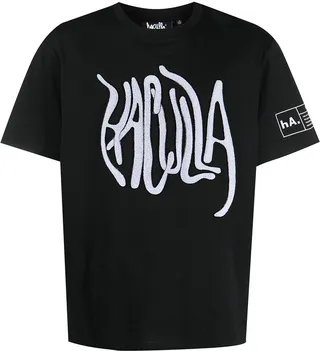 chenille logo patch T-shirt