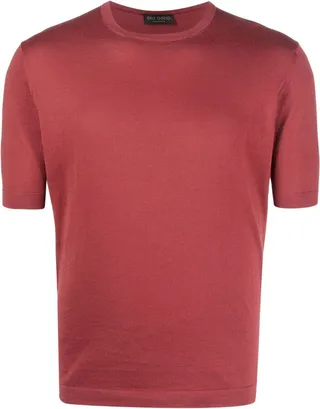 crew-neck cotton T-shirt