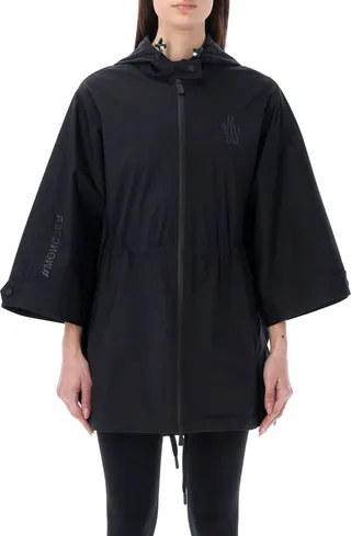 Moncler Grenoble Oversized Hooded Cape