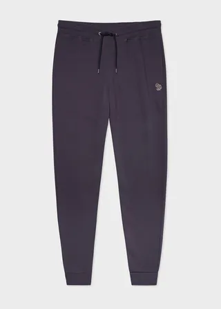 Dark Purple Zebra Logo Sweatpants