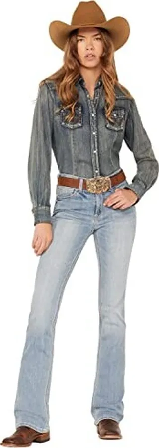Ariat Female R.E.A.L. High Rise Felicity Boot Cut Jean Colorado 26