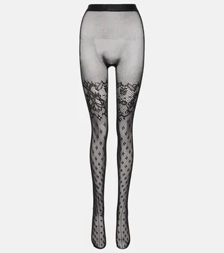 Fleur Net tights
