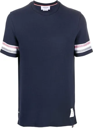 THOM BROWNE- Cotton T-shirt
