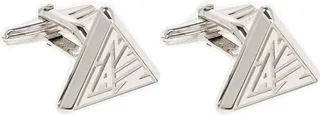 Lanvin Triangular Logo Engraved Cufflinks