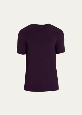 Men's Jersey Stretch Crewneck T-Shirt