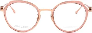 Jimmy Choo Eyewear Round Frame Glasses