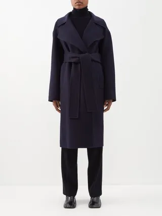 Walmer Double-breasted Wool-blend Coat