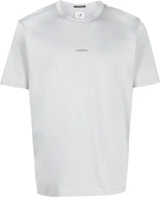 logo-print cotton T-shirt