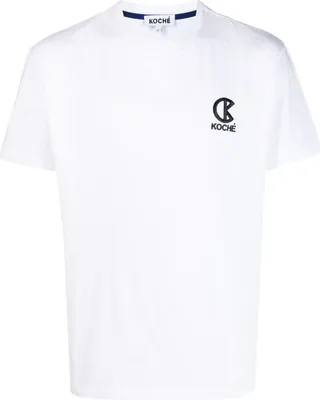embroidered-logo cotton T-shirt