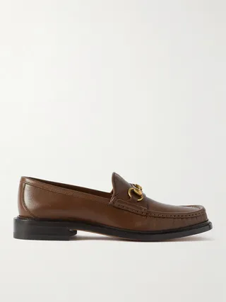 Horsebit Leather Loafers