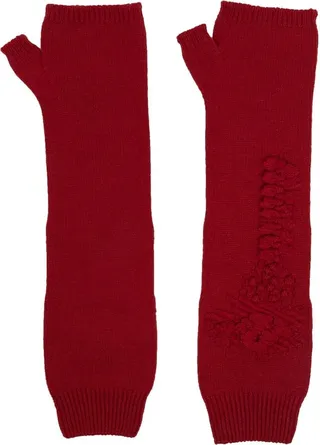 Cashmere Fingerless Mittens