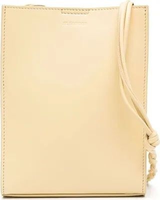 Knotted Leather Crossbody Bag
