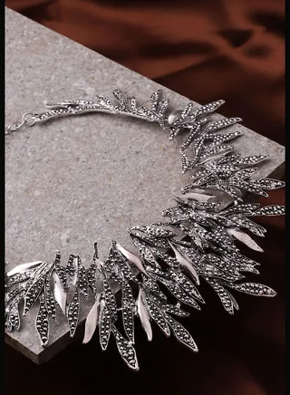 Silver Plated Designer Necklace