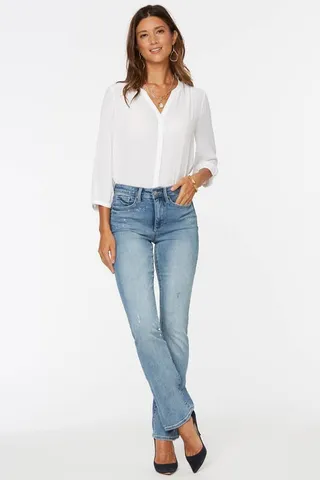 NYDJ Slim Bootcut Jeans - Sandspur