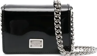 Logo-Plaque Patent Mini Bag