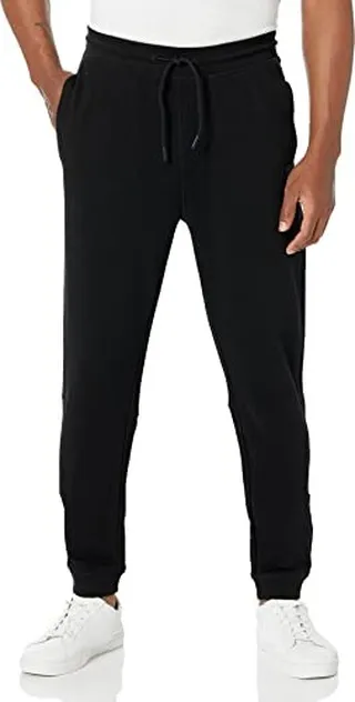 BOSS Men's Patch Logo French Terry Cotton Joggers