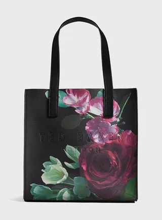 Papicon Small Floral Printed Icon Bag