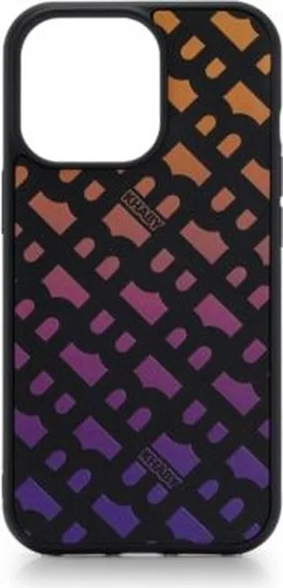 BOSS x Khaby phone case with all-over monograms