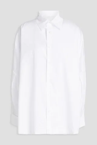 Cotton-poplin shirt