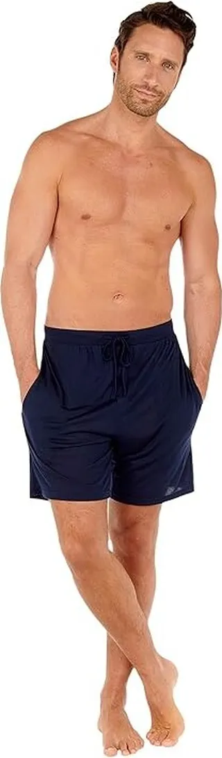HOM Cocooning Modal Shorts (Navy) Men's Pajama