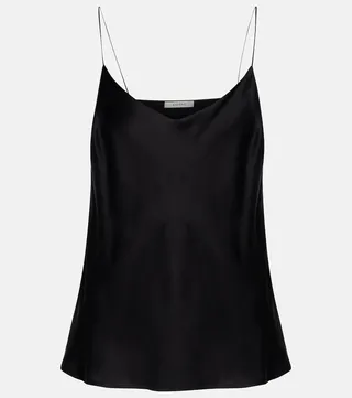 Milos silk satin camisole