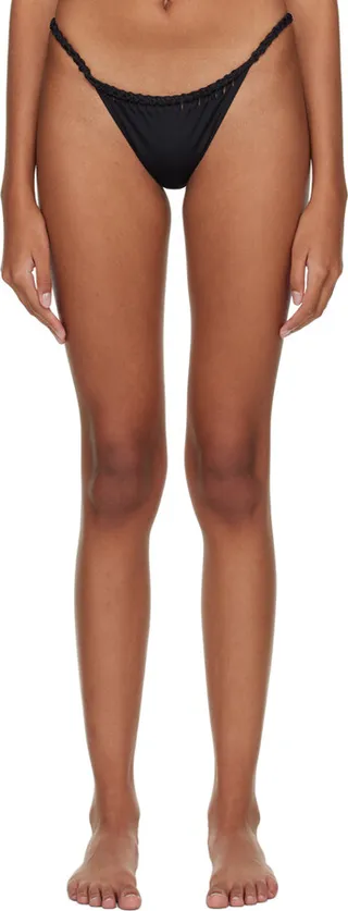 Agent Provocateur Black Sofi Bikini Bottoms