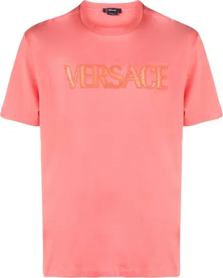 Pink Mesh Logo T-Shirt