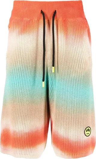 Multicoloured Knitted Shorts