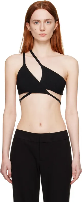 BOYAROVSKAYA Black Cinch Camisole