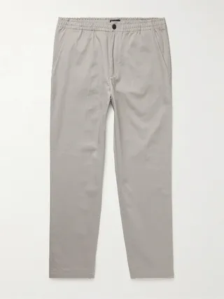Slim-Fit Stretch-Cotton Twill Chinos