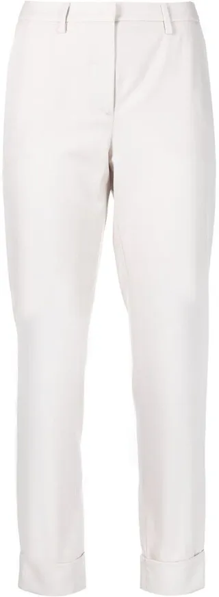 Straight-Leg Wool Trousers