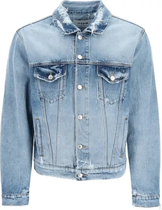 Distressed Denim Jacket