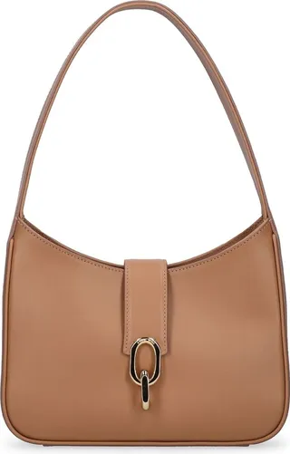 Cleo smooth leather shoulder bag