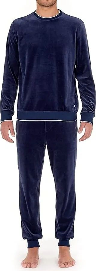 HOM Catane Sweater (Navy) Men's Pajama