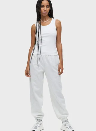 Ribbed Detail Vest Top