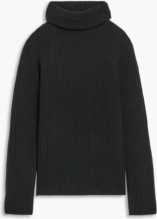 Farm Lane ribbed cashmere turtleneck sweater