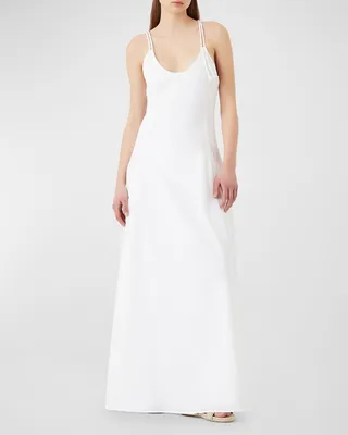 Cutout Column Maxi Dress