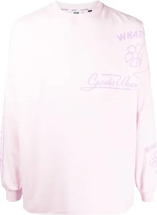 floral-print cotton T-shirt