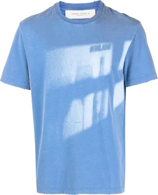 graphic-print short-sleeved T-shirt