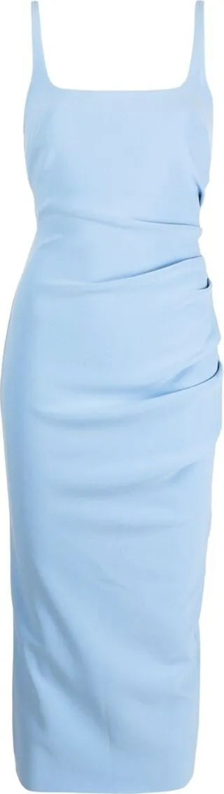 Karina Tuck midi dress