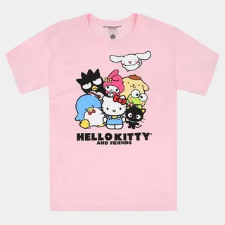 Men's Sanrio Short Sleeve Graphic T-Shirt - Pink S