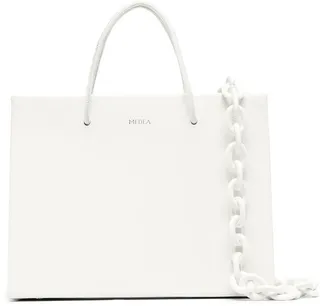 Chain-Strap Tote Bag