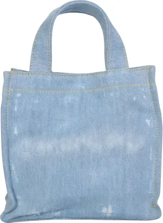 Denim Mini Logo Bag