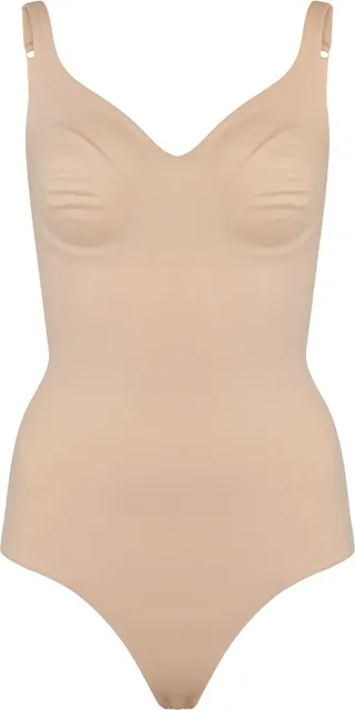 Wolford Mat De Luxe Almond Forming Bodysuit