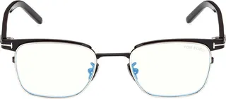 49mm Small Square Blue Light Blocking Reading Glasses