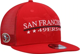 Men's New Era Scarlet San Francisco 49Ers Totem 9Fifty Snapback Hat