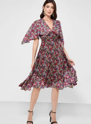 Floral Print Dress