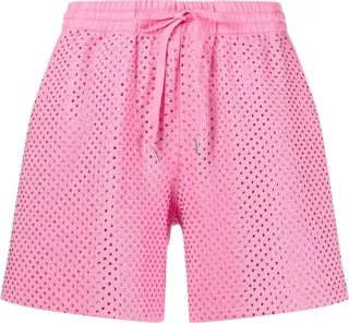 Rhinestone-Embellished Shorts