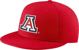 Men's Nike Red Arizona Wildcats Aero True Baseball Performance Fitted Hat